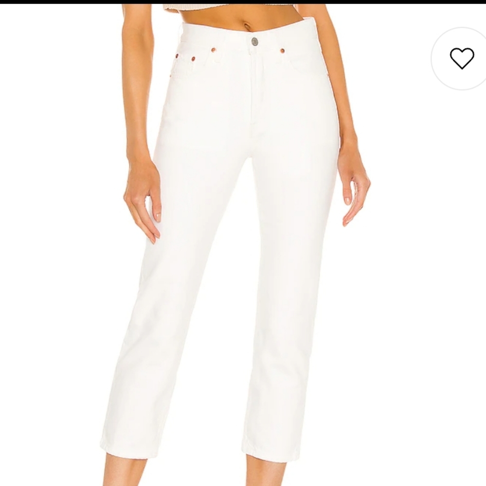 Signature by Levi Strauss & Co. Gold LabelWomen's White Size Mid-rise Slim Fit